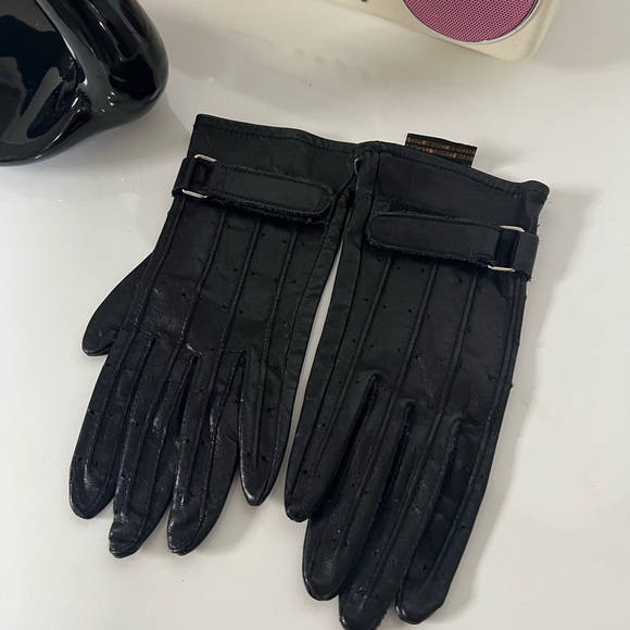 Vintage Deerskin Trading Post Leather Gloves SM - Picture 1 of 10